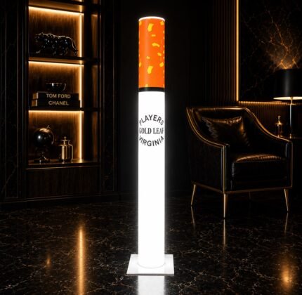 Gold Leaf LED Floor Lamp